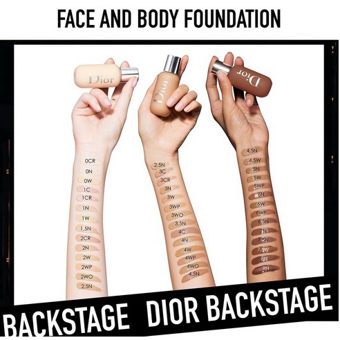 Kem nền D.i.o.r Forever 2N Avant &amp; Kem nền D.i.o.r Backstage Face And Body Foundation 50ml