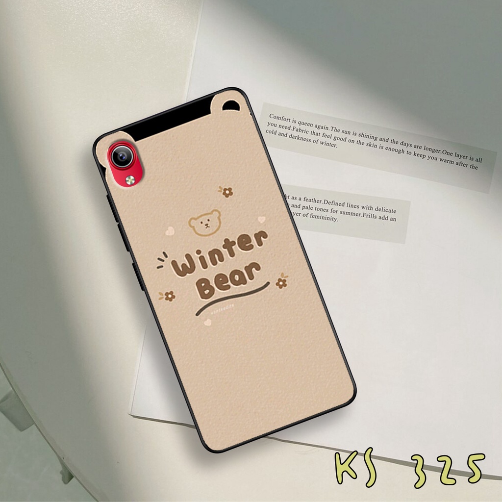 Ốp lưng Vivo Y91c - Vivo Y93 - Ốp in hình tai thỏ siêu dễ thương