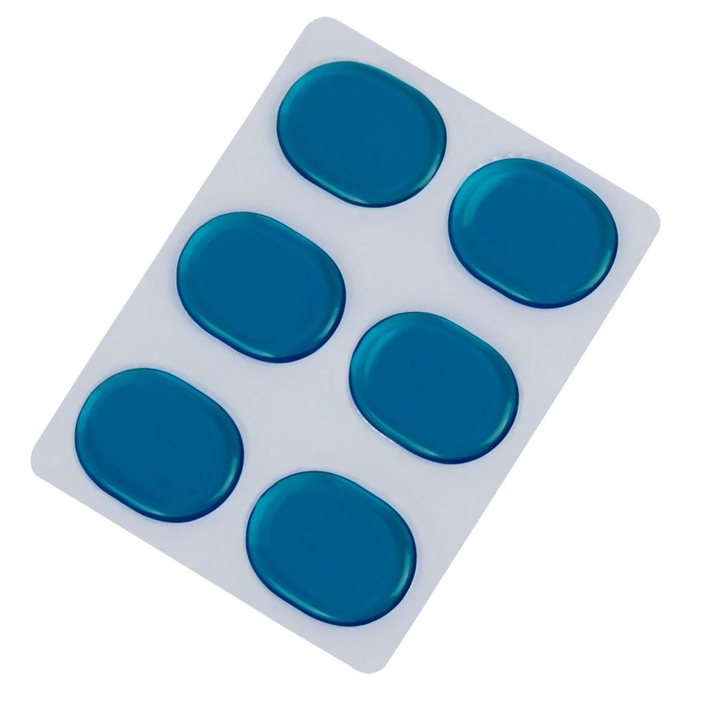 CLEOES Set 6 Đệm Giảm Thanh Giảm Sốc Không Độc Hại Trong Suốt Cho Trống