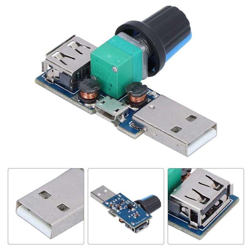 Set 2 Quạt Tản Nhiệt DC 4V-12V Cổng USB Tiện Dụng