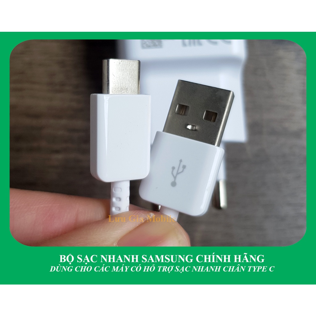 [ BH 24 tháng] Bộ củ sạc nhanh Galaxy A21S zin công ty