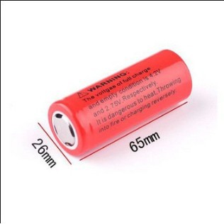 Pin Sạc Li-ion 26650 3.7V 7200 mAh