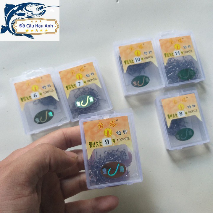 Lưỡi câu cá Tháp Vàng đủ size siêu bén  hàng hót 22