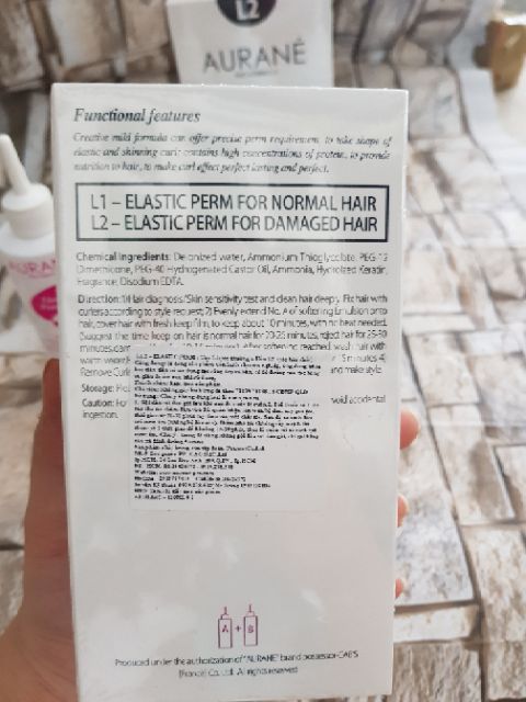 [NHẬP COSQUEEN - GIẢM 10% CHO ĐƠN HÀNG TỪ 150K]  Thuốc uốn tóc cao cấp AURANE' | BigBuy360 - bigbuy360.vn