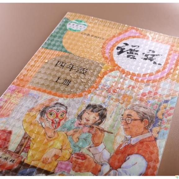 Bọc sách Decal 3D Tự Dính Bọc Sách Vở Học Sinh Trong Suốt Nhiều Size 25x34,30x43,34x47cm Chống Nước,Chống Rách .
