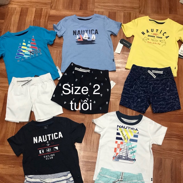 Bộ nautica bé trai
