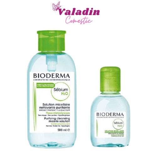 Nước Tẩy Trang Bioderma Sebium H20 Dành Cho Da Hỗn Hợp và Da Dầu 100ml/500ml