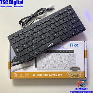 Bàn Phím Máy Tính MINI TIKA Có Dây USB