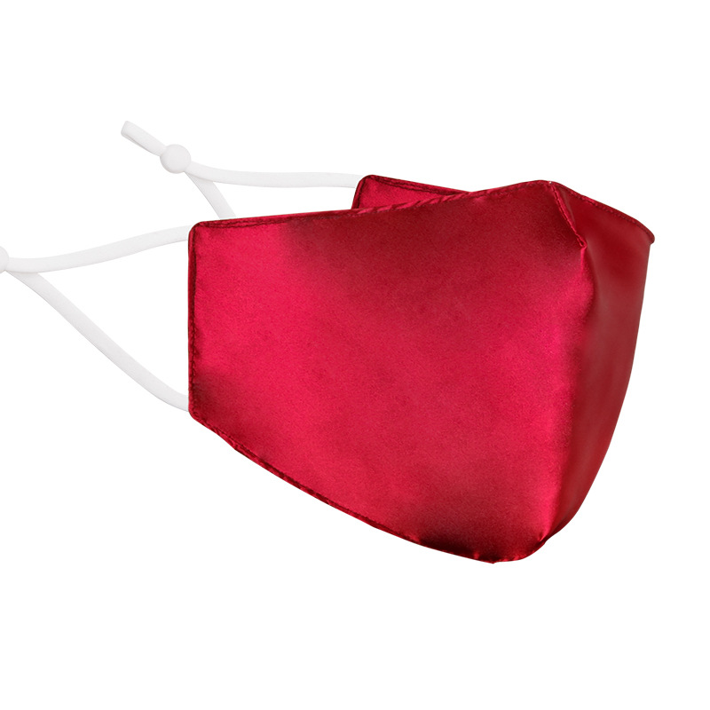 Khẩu Trang Cotton Lụa Lạnh Thoáng Khí Chống Bụi Chống Tia uv Có Thể Giặt Rửa Và Tái Sử Dụng Cho Nữ