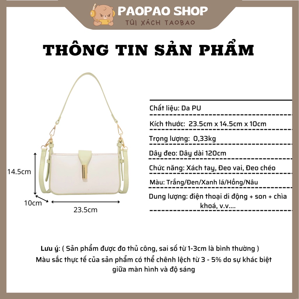 Túi Xách Nữ Đeo Chéo Dáng Vuông Thiết Kế Đơn Giản Đi Làm Dự Tiệc Thời Trang Cao Cấp - T19175