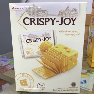 Bánh quy vị pho mai Crispy Joy 360g