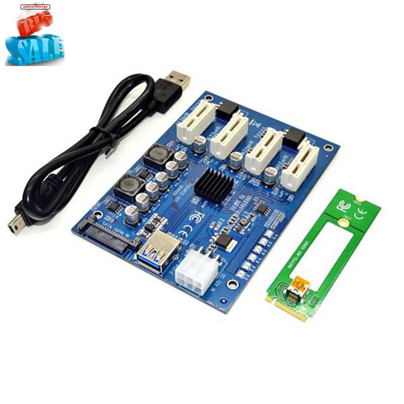 Card Mở Rộng M.2 Ngff Pcie Pci Express 4 Pci-E Slot Adapter Pcie Portplier M2
