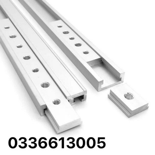 Thanh trượt nhôm 20-30-45cm chế bàn cưa