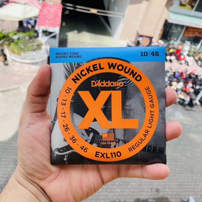 Dây Đàn Guitar Điện D’Addario EXL110