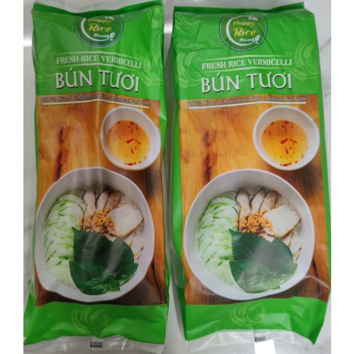Bún tươi xuất khẩu Happy Rice House 300g