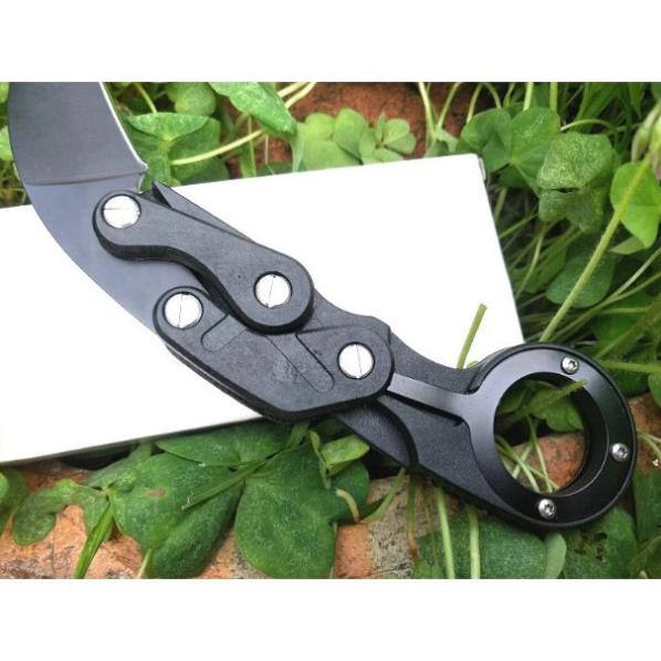 Dao Phượt Karambit Mini Nhỏ Gọn - Bỏ Túi - Treo Móc Khóa - Nhựa Cứng - Trơn Tru - 99k - Hàng Có Sẵn Trong Kho