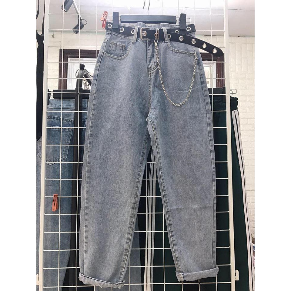 QUẦN BAGGY BÒ TRƠN BASIC UNISEX