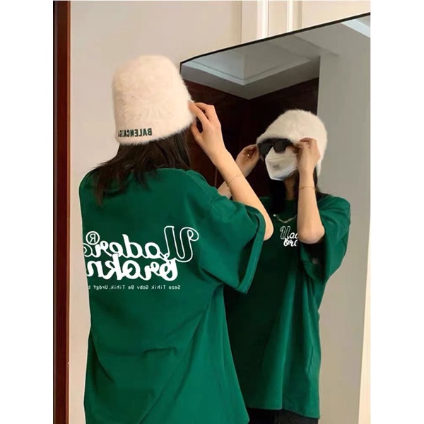 Áo Phông Under Broken Unisex Màu Xanh Đậm