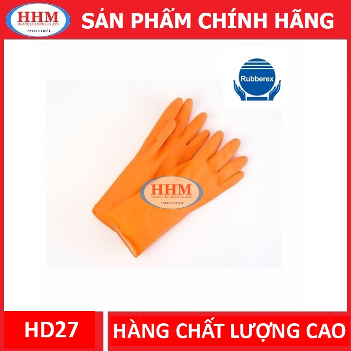 Găng tay chống hóa chất Rubberex HD27 NEO
