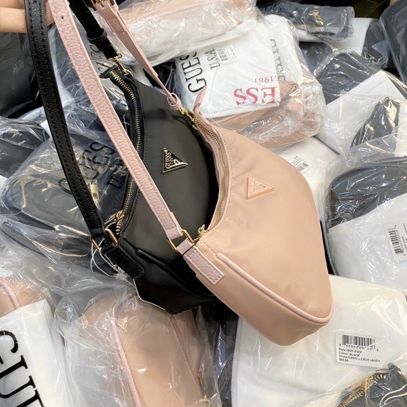 Túi Guez kẹp nách p.@.r.i.s kem hồng | BigBuy360 - bigbuy360.vn