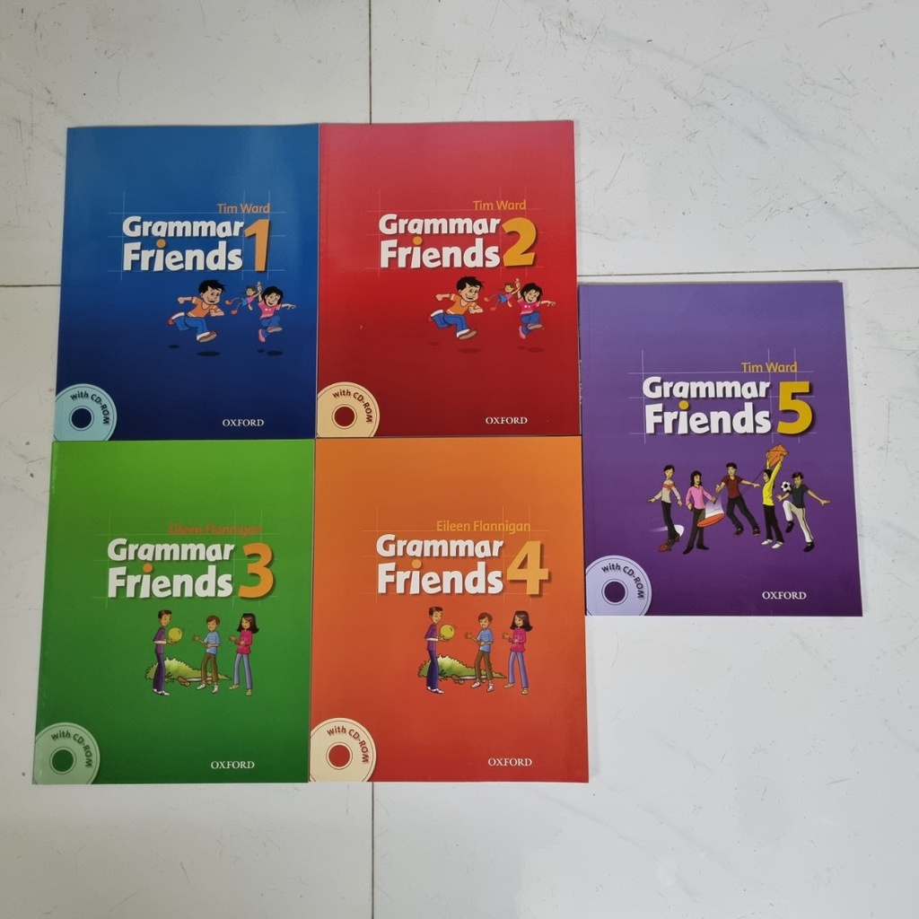 Grammar friends 1 đến 5 cho bé