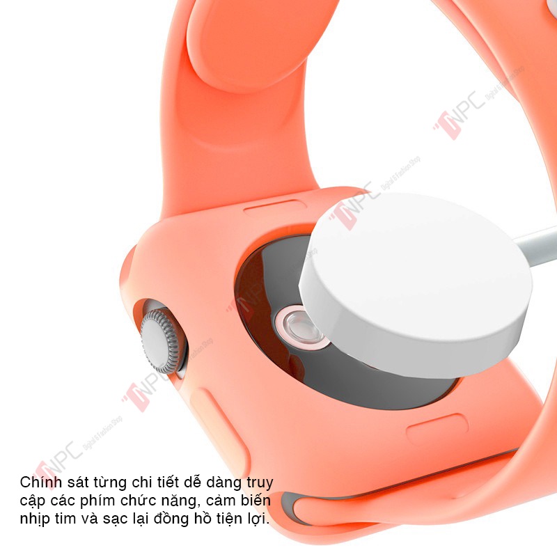 Ốp Bảo Vệ Apple Watch Color Candy Series 6/SE/5/4/3/2/1 38mm 42mm 40mm 44mm Chống Trầy Sước Va Đập