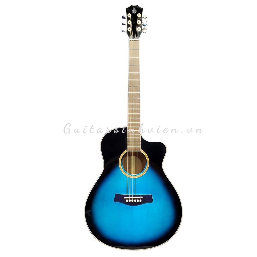 Đàn Guitar Acoustic Gỗ Còng Cườm Sơn Sunbrush Cao Cấp, Tặng Kèm Full Phụ kiện