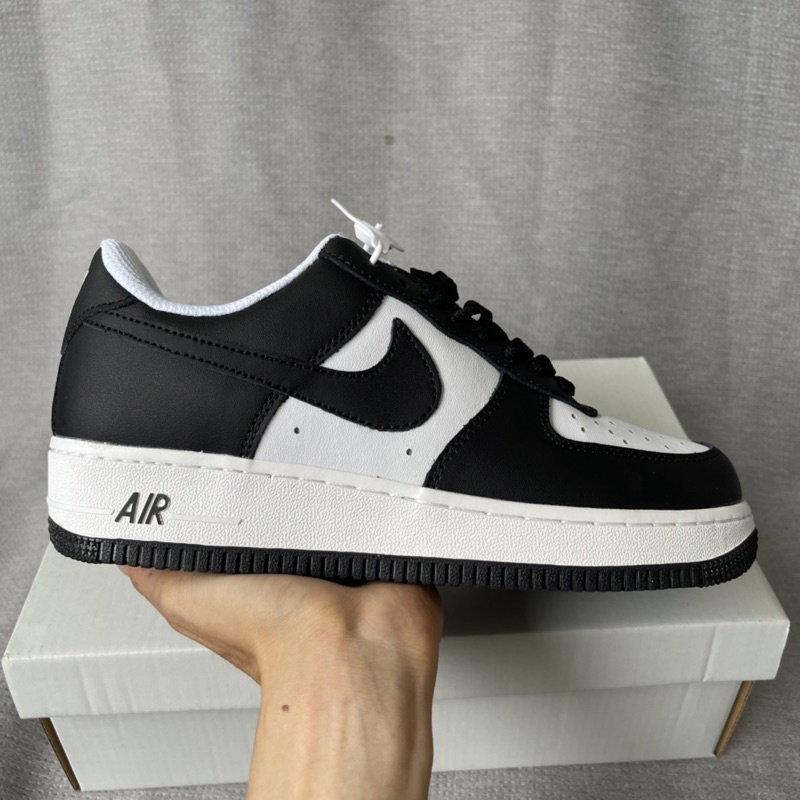 Af1 trắng đen, giày thể thao sneaker trắng đen hàng cao cấp, ảnh chụp thật chi tiết