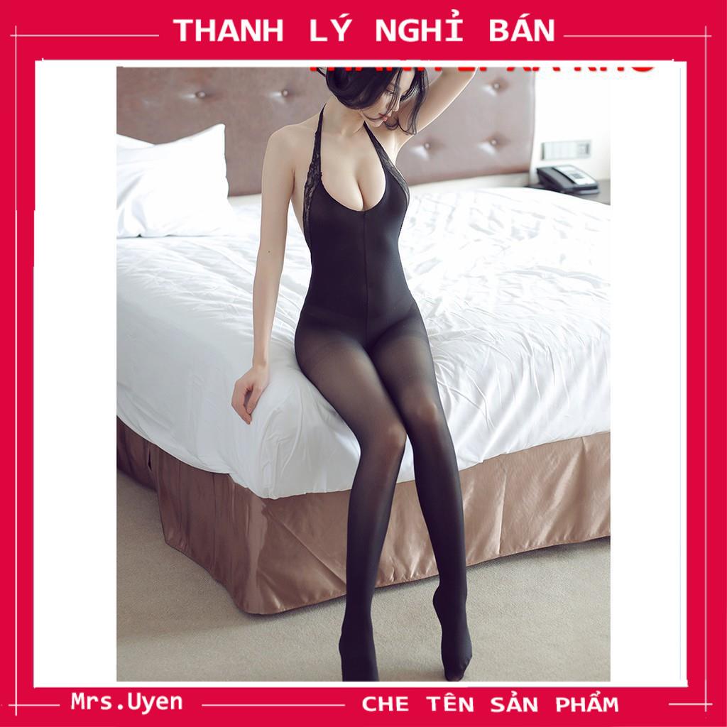 Bộ đồ ngủ body da liền thân bó sát sexy - bst004 - Bodystocing lưới 1 mảnh hở lưng quyến rũ | BigBuy360 - bigbuy360.vn