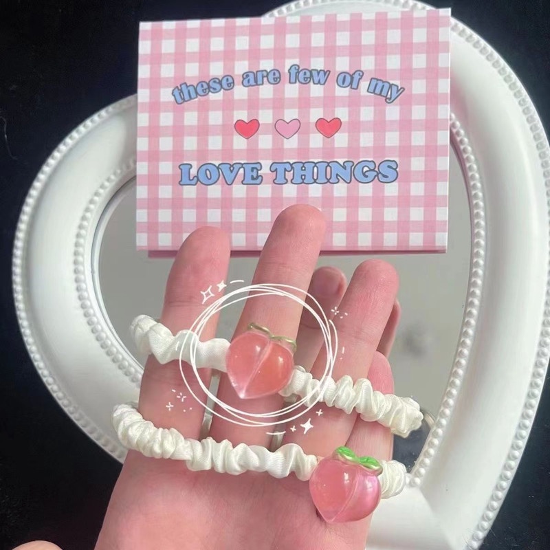 Dây Cột Tóc Co Giãn Thời Trang Hàn Quốc Dành Cho Nữ