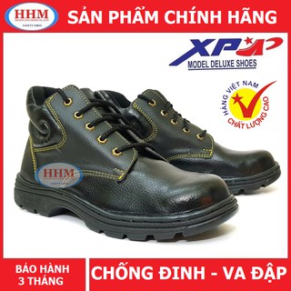 Giày bảo hộ XP cao cổ chống đinh, chống va đập, chống dầu, chống trượt