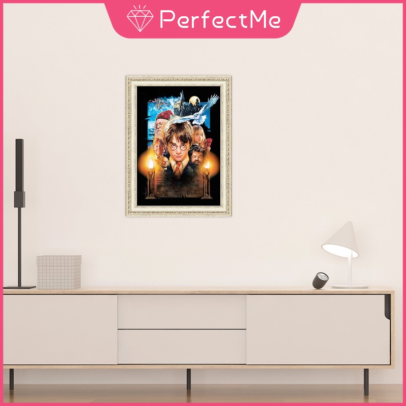 Bộ Tranh Đính Đá Tự Làm 30x40cm Hình Phong Cảnh Trang Trí Nhà Cửa