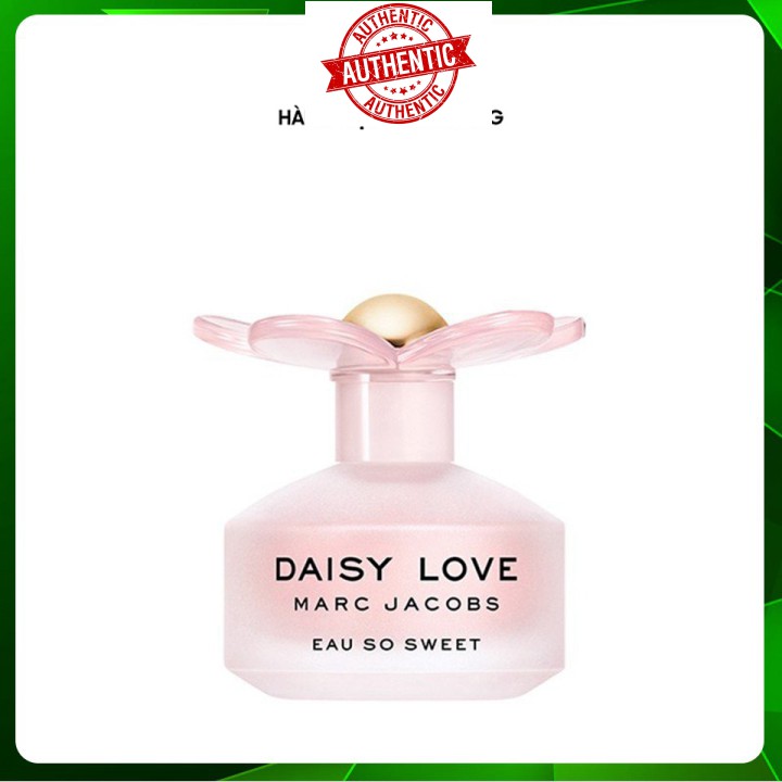 [Mã chiết khấu giảm giá mỹ phẩm chính hãng] Nước Hoa Mini Marc Jacobs Daisy Love Eau So Sweet For Women Edt 4Ml