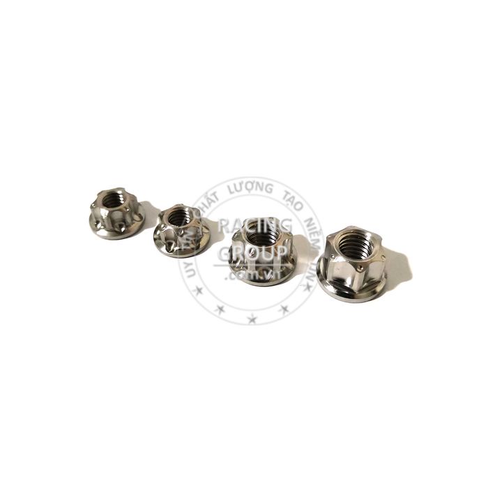 Tán Salaya inox 304 6li, 8li hở đầu chống gỉ sáng bóng siêu đẹp