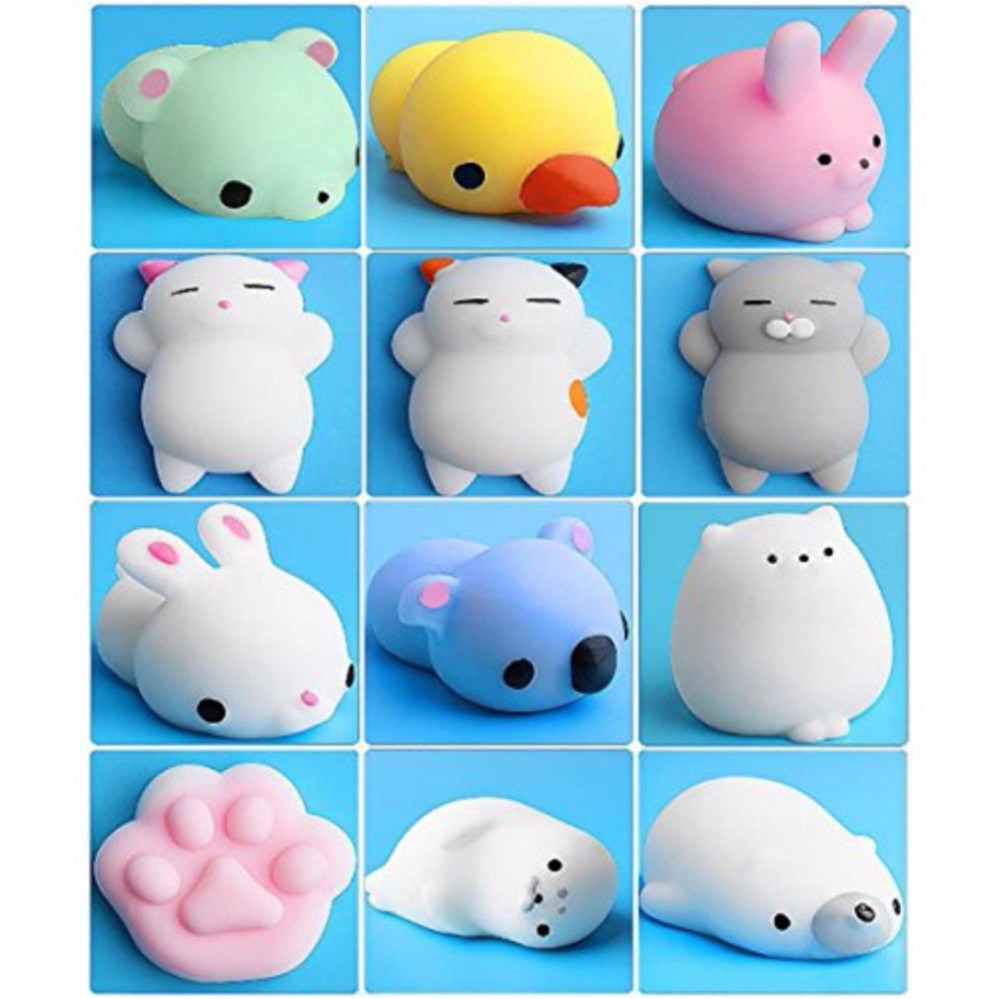 Đồ Chơi Squishy Mochi Hình Thú Cực Dễ Thương