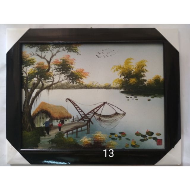 TRANH GỐM SỨ BÁT TRÀNG 37x47