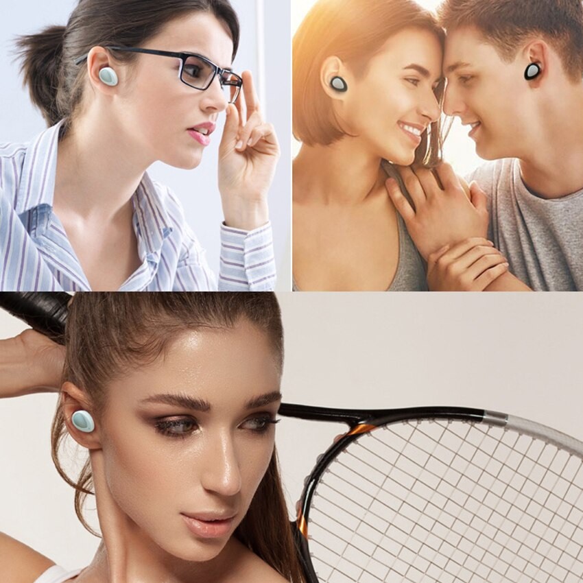 Bộ 2 Tai nghe nhét tai không dây TWS-K2 kèm bộ sạc - Tai nghe nhét tai Bluetooth cao cấp K2