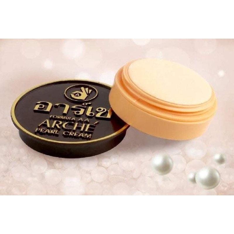 01 Hũ Kem Dưỡng Da Arché Pearl Cream 3gr Thái Lan Chính Hãng 100%
