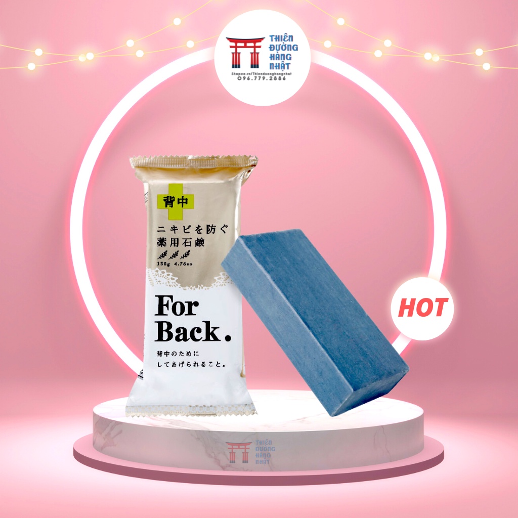 Xà phòng mụn lưng Pelican For Back Medicated Soap