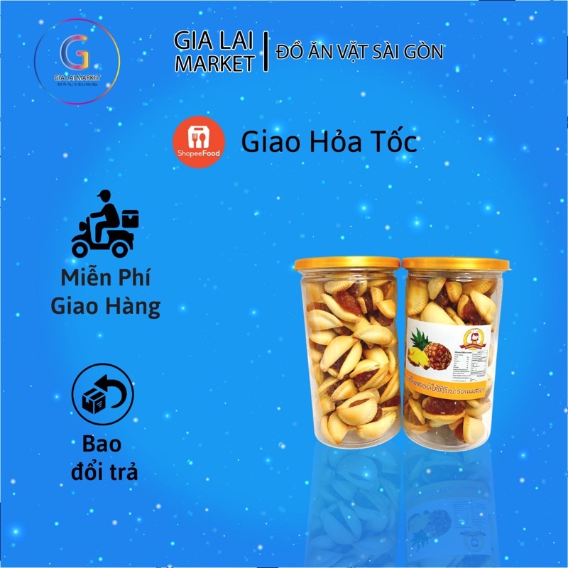 BÁNH SÒ KHÓM THÁI LAN 320gr ►FREESHIP◄ │ Gia Lai market