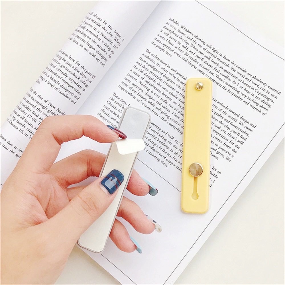 Giá Đỡ Điện Thoại Bằng Silicon Màu Trơn Đơn Giản