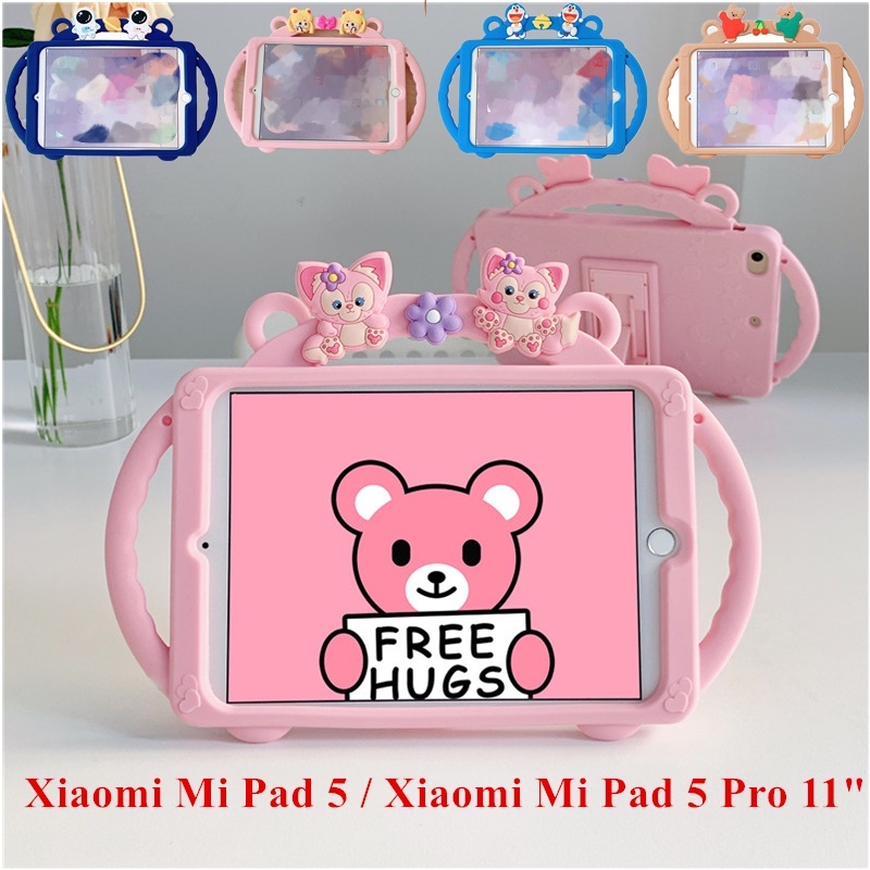 Ốp Máy Tính Bảng Silicon Mềm Có Dây Đeo Vai Cho Xiaomi Mi Pad 5 / Xiaomi Mi Pad 5 Pro 11"