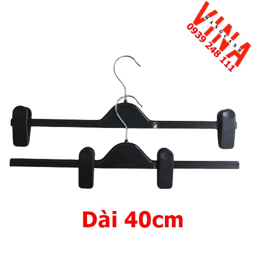 Móc kẹp quần big size dài 40cm - móc kẹp quần nhựa giá sỉ [ Sét 10 cái]