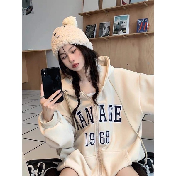 Áo khoá nỉ 1968 HT11