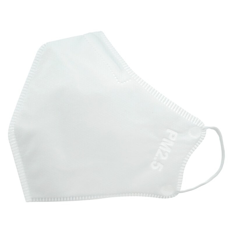 Combo 3 Gói Khẩu Trang Mayan 3D Màu Trắng (5 Cái x 3 Gói) 3D Mask (White)