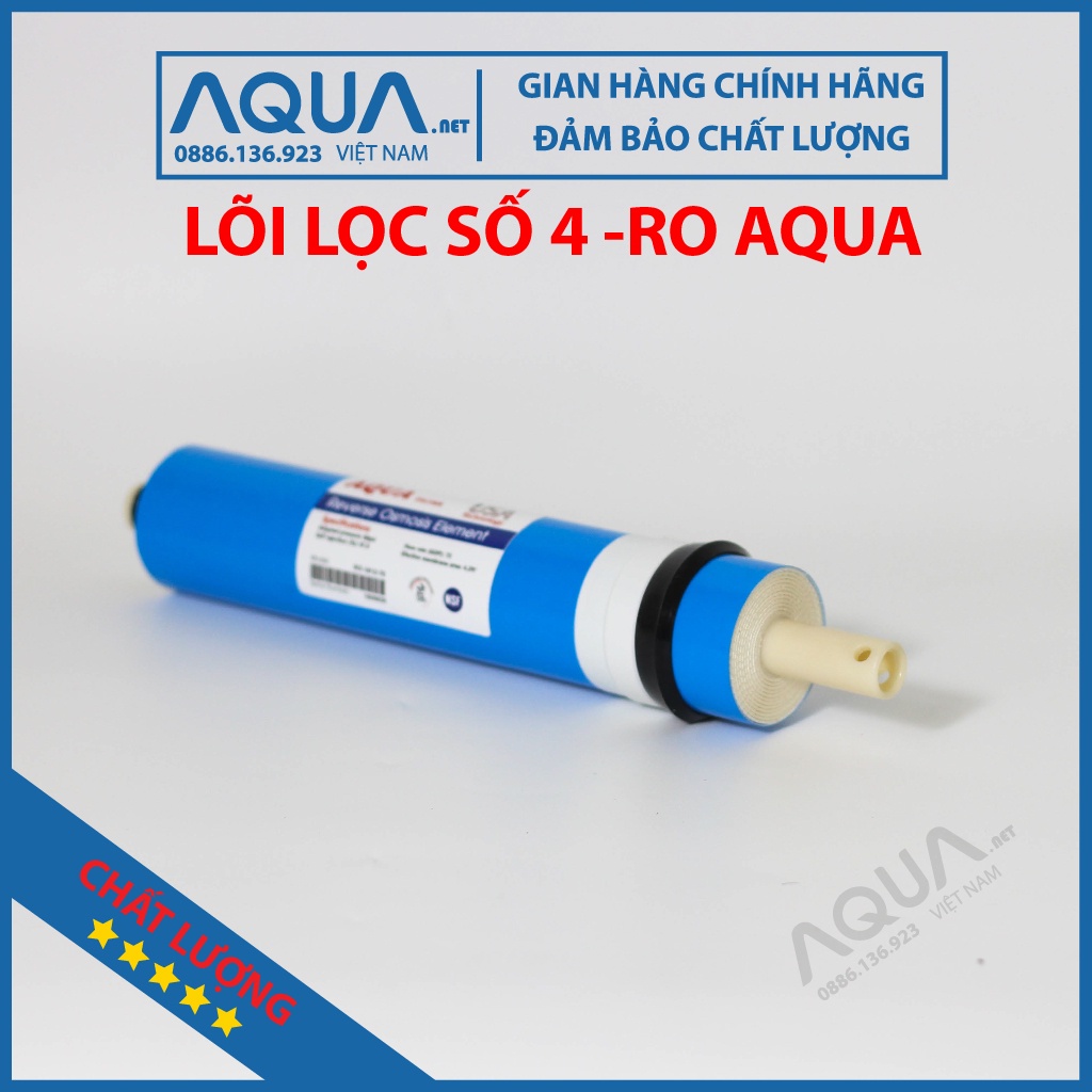 Lõi lọc nước số 4 , RO, RO AQUA RO LÕI SỐ 4 lọc sạch 99% cặn bẩn vi khuẩn đảm bảo sức khỏe uống trực tiếp lắp đặt dễ dàn