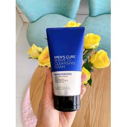 Sữa rửa mặt dành cho nam Missha Men's Cure Shave To Cleansing Foam