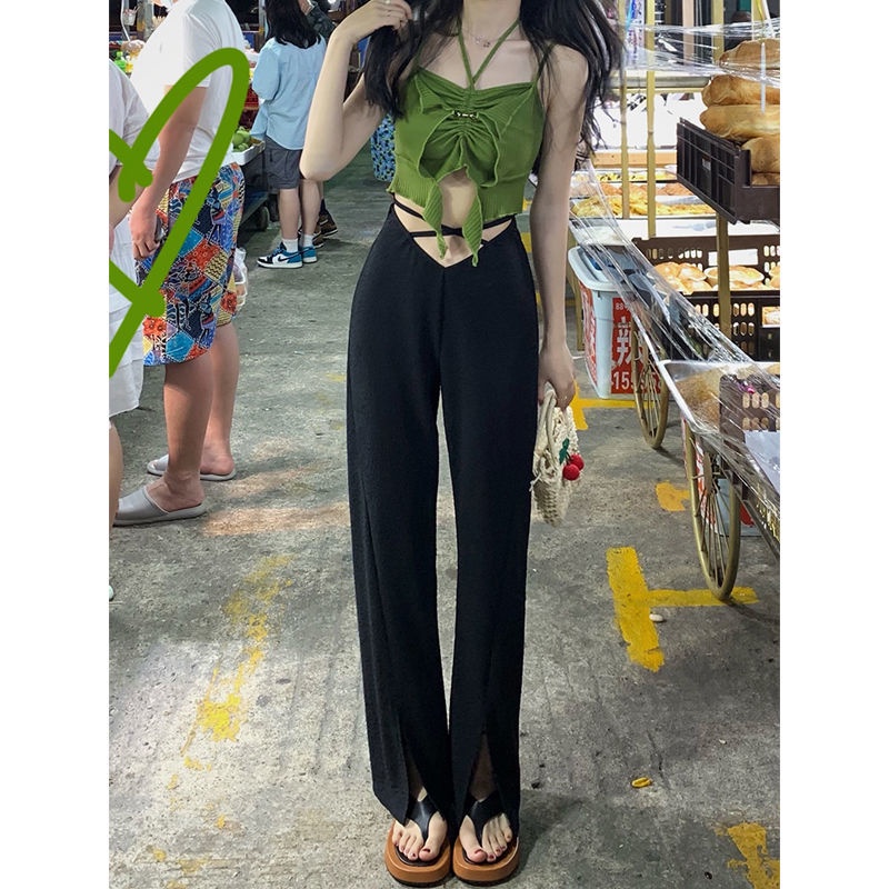 Jiashucheng Áo Hai Dây Mùa Hè Thiết Kế Thoải Mái Sang Trọng Cho Nữ Mặc Bên Trong Máy Cẩn Thận