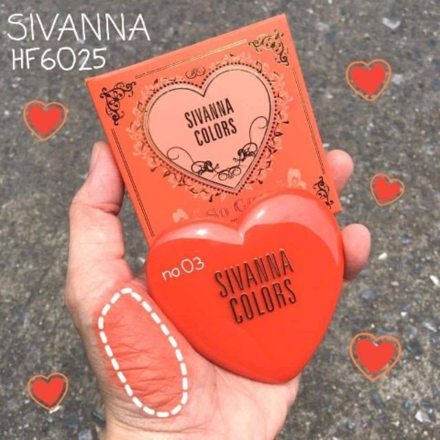 Phấn Má Hồng Sivanna Tông Đỏ Đất So Chic HF6025 No.3 - Phấn Má Hồng Không Nhũ Sivanna Tông Đỏ Đất | BigBuy360 - bigbuy360.vn