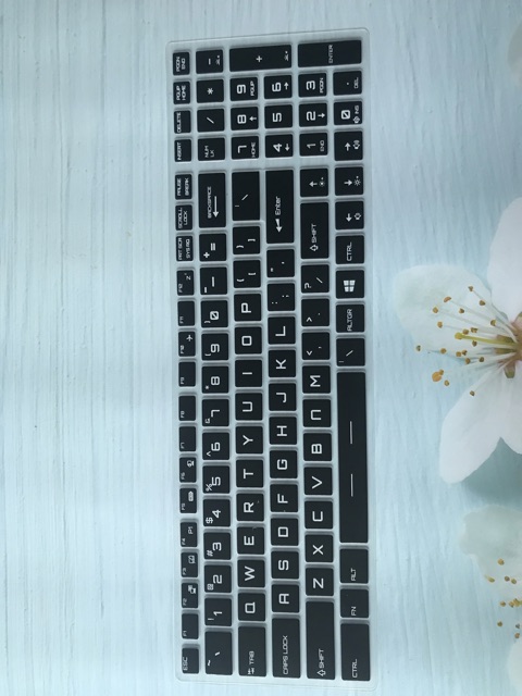 Tấm silicon bảo vệ bàn phím Laptop Msi PE75, GE73, GE72, GP75,  GS75, GE75, GV62, GE62, GE63......